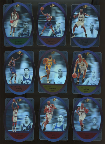 1995-96 Upper Deck SPx Basketball Complete Set (50) NM Garnett RC