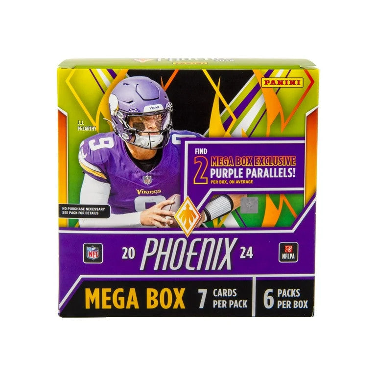 2024 Panini Phoenix Football Mega Box(Purple Parallels)
