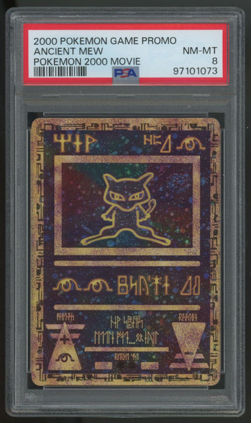 2000 Pokemon Ancient Mew Movie Promo PSA 8 (C)