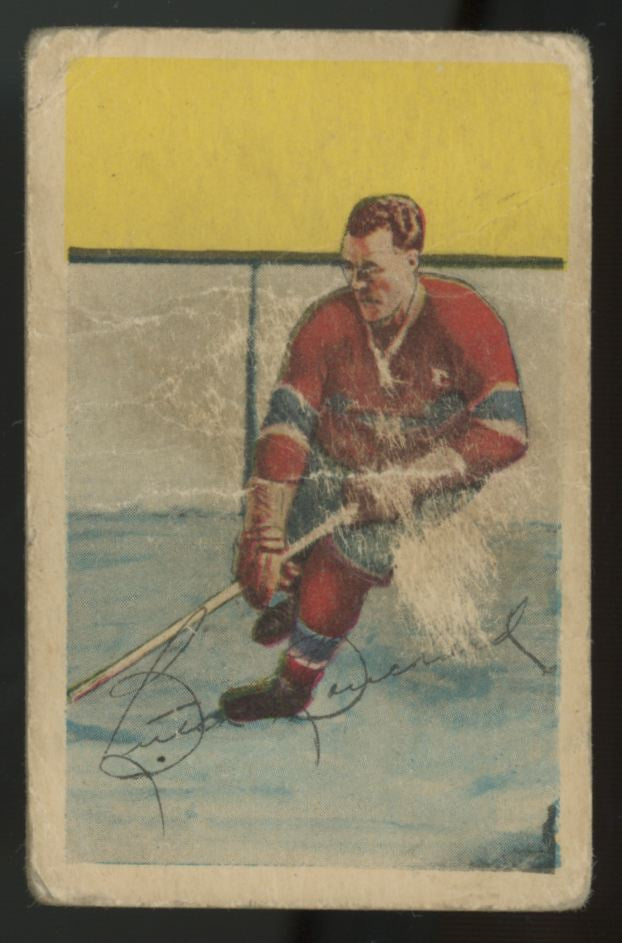 1952-53 Parkhurst Emile "Butch" Bouchard #13 Poor