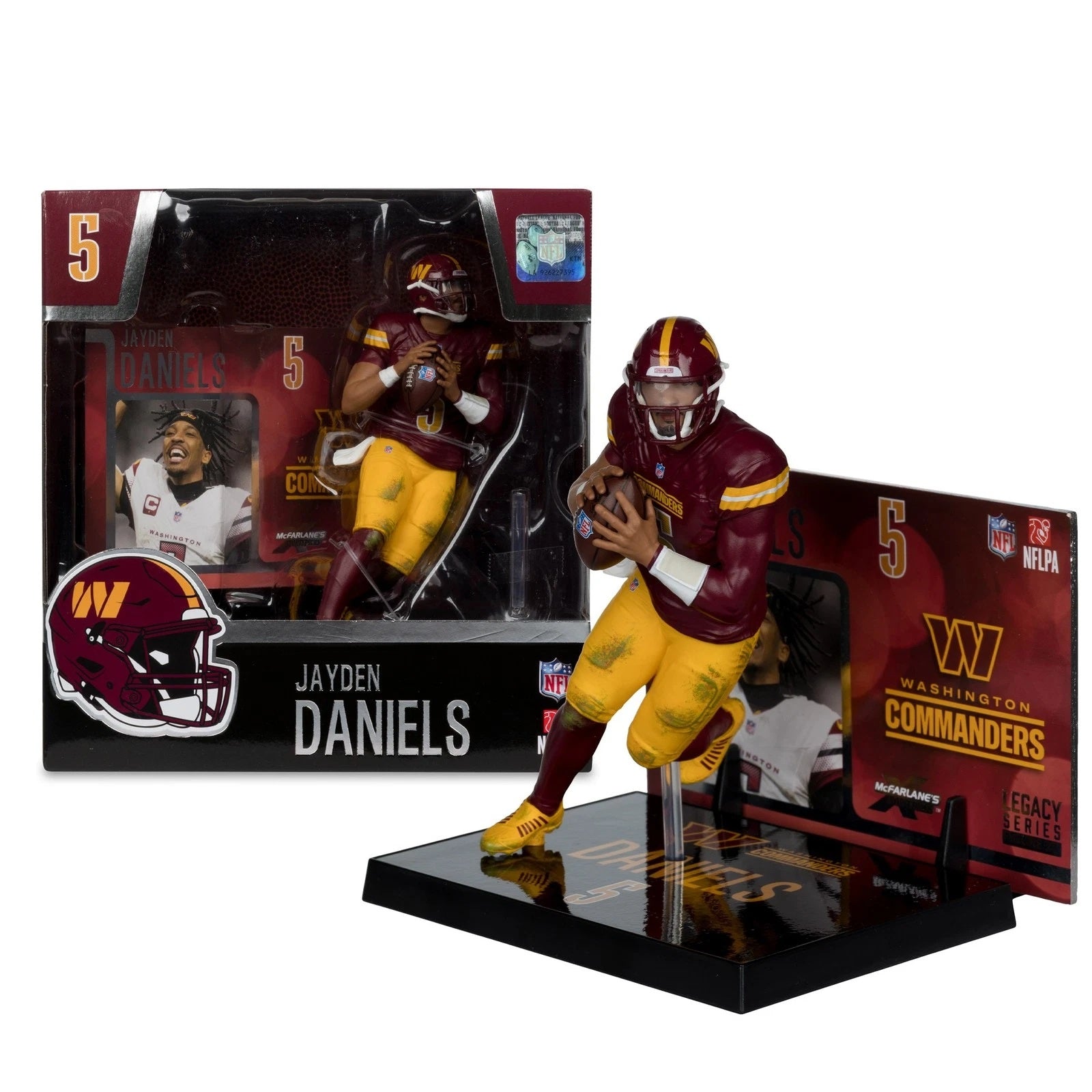 2025 McFarlane Jayden Daniels Legacy Series #37 Figure