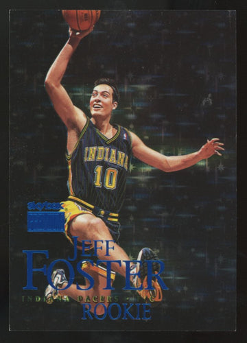 1999-00 Fleer Skybox Premium Jeff Foster RC Star Rubies /25 #121