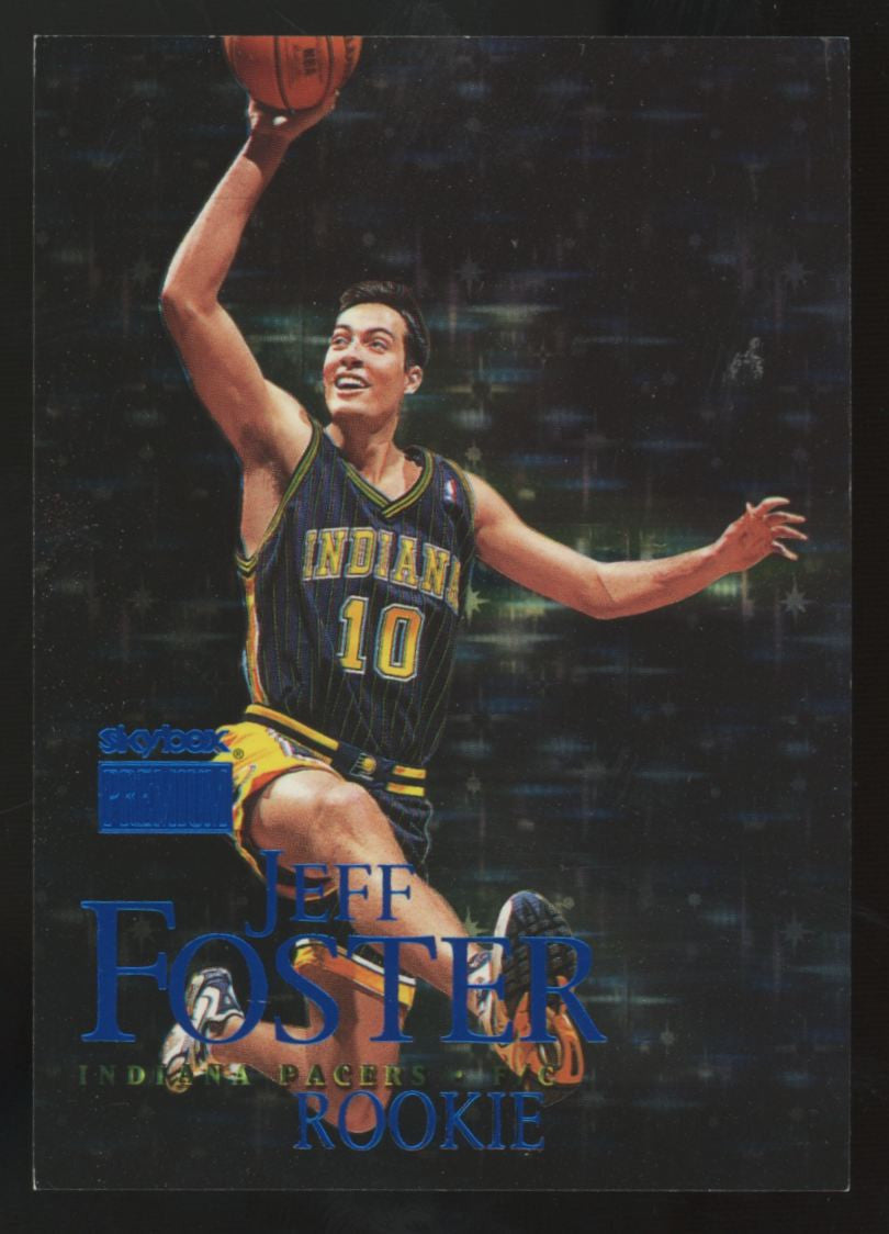 1999-00 Fleer Skybox Premium Jeff Foster RC Star Rubies /25 #121