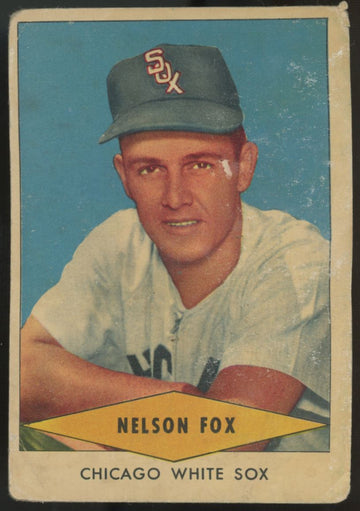 1954 Red Heart Nelson Fox Poor (Paper Loss)