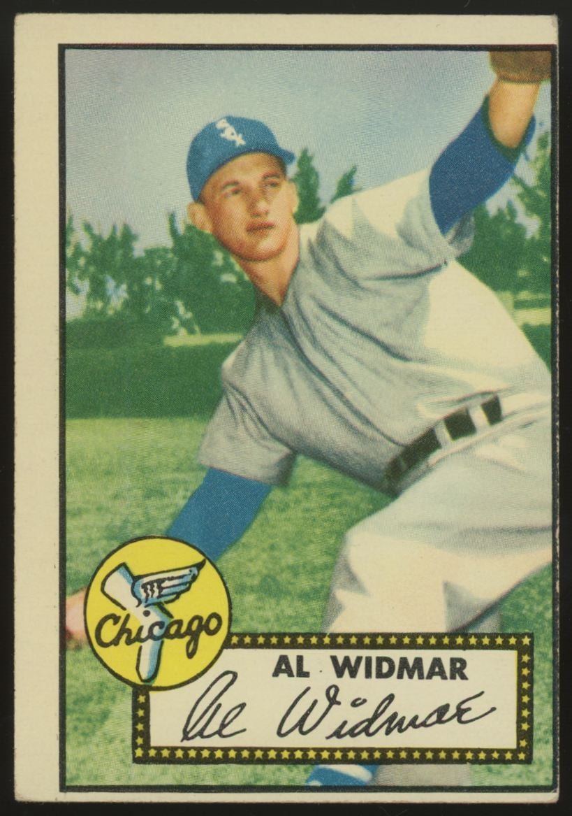 1952 Topps Al Widmar #133 G/VG