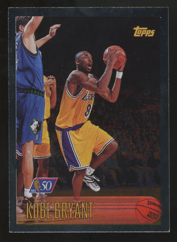 1996-97 Topps Kobe Bryant RC 50th Anniversary Foil #138