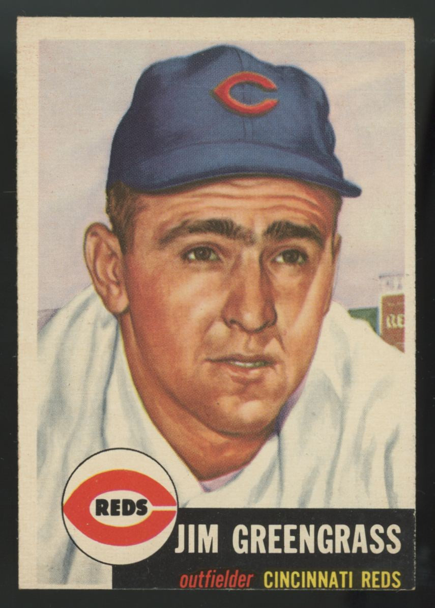 1953 Topps Jim Greengrass #209 EX