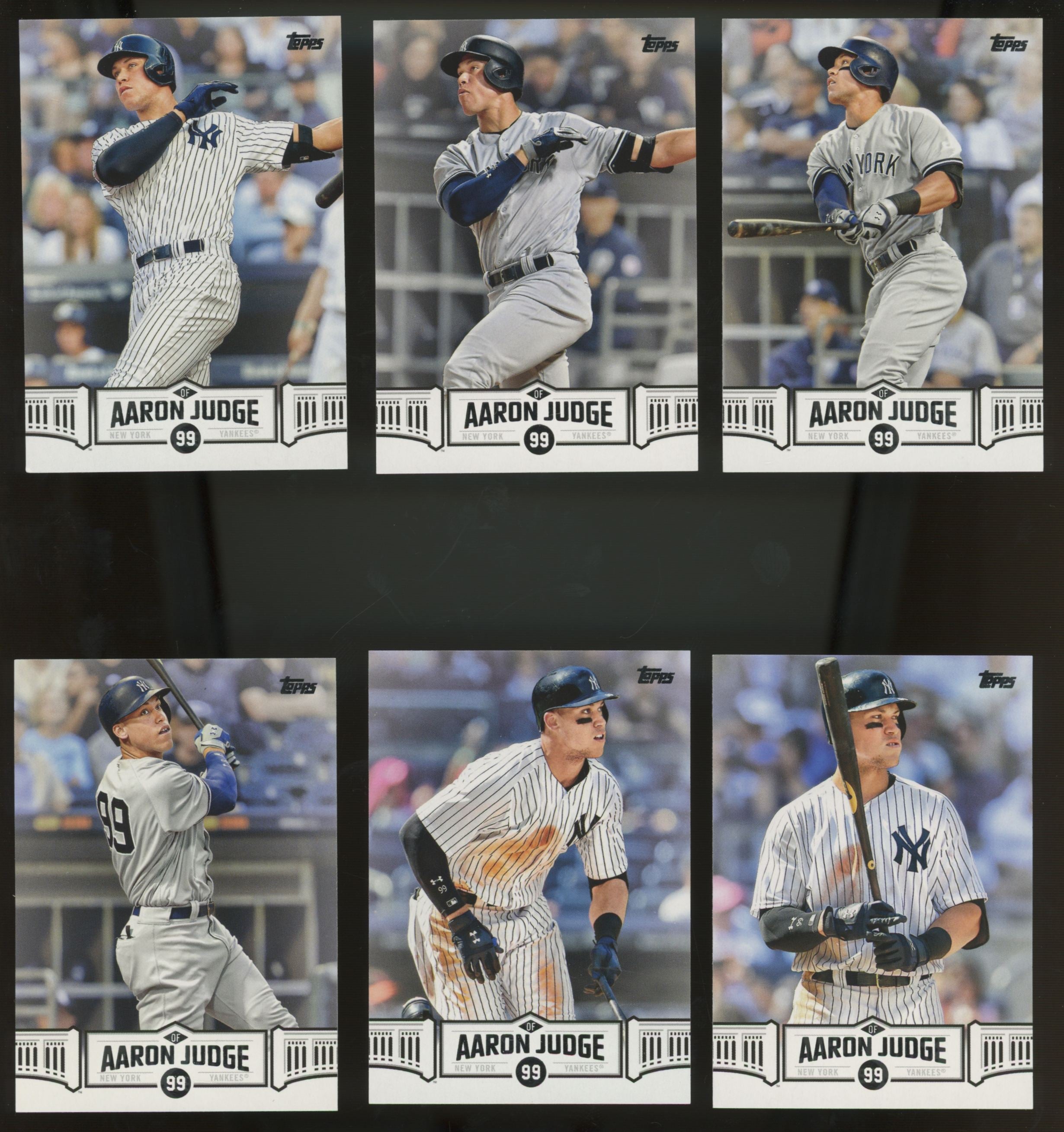 2018 Topps Aaron Judge Highlights Walmart Complete Set (30/30) "A"