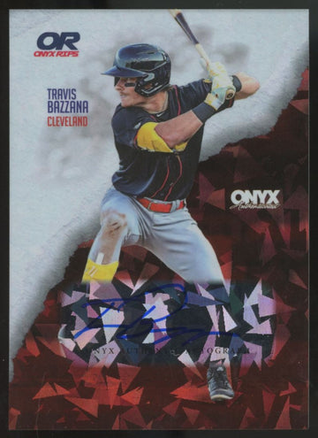 2024 Onyx Rips Travis Bazzana RC Red Ice Auto /465 #RATRBA