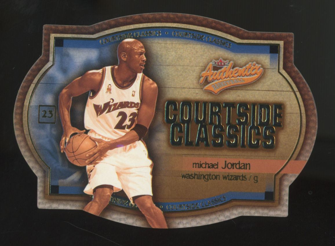 2002-03 Fleer Authentix Michael Jordan Courtside Classics Die-Cut #5