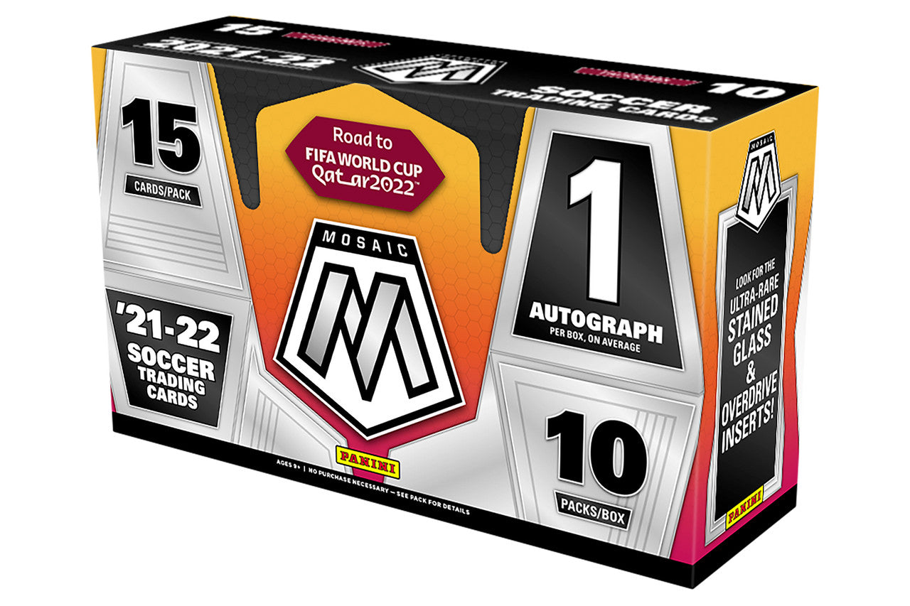 2022 Panini Mosaic Road to the World Cup Soccer Hobby Case (12)