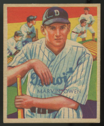 1935 National Chicle Marvin Owen Diamond Stars #67 NM