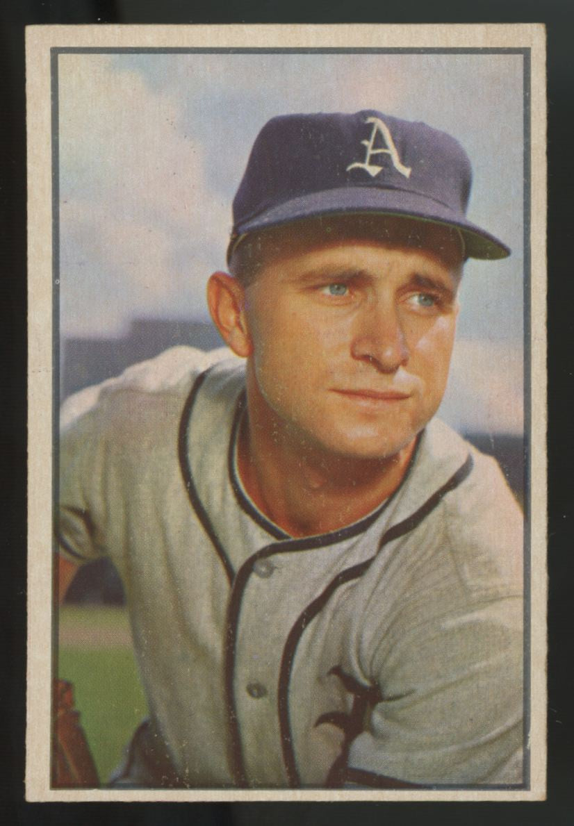 1953 Bowman Color Bobby Shantz #11 VG/EX