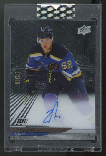 2024-25 Upper Deck Clear Cut Zach Dean RC Auto /25 #CC-ZD