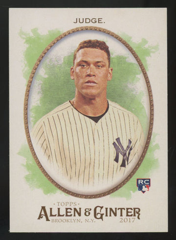 2017 Topps Allen & Ginter Aaron Judge RC #172