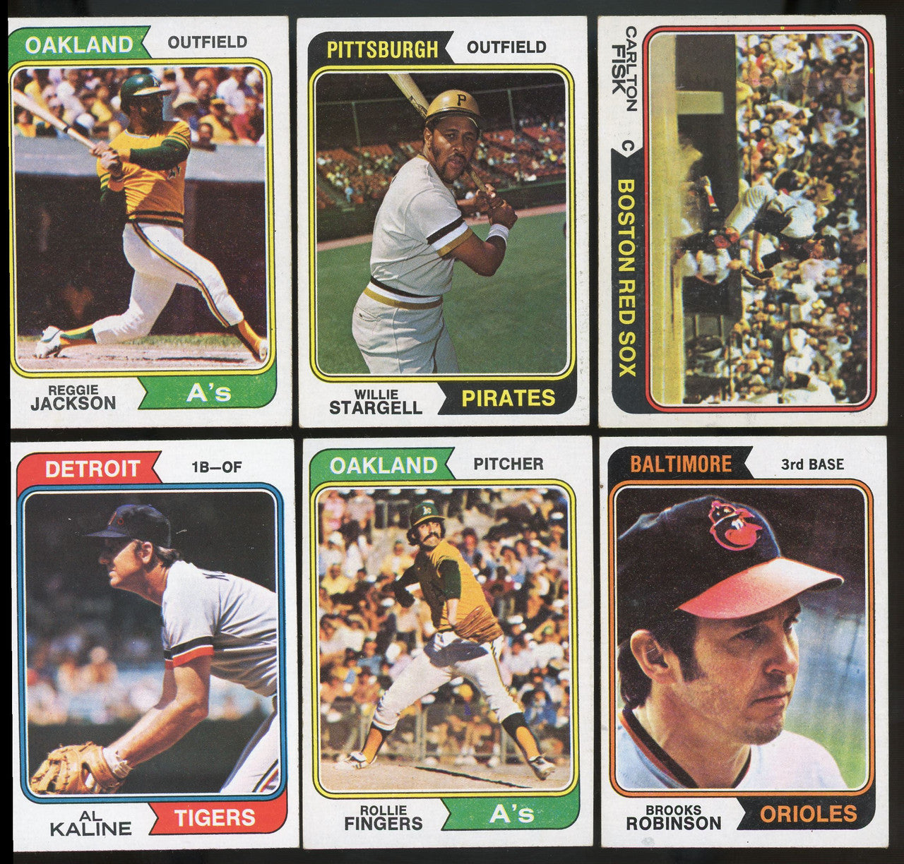 1974 Topps Baseball Complete Set (660) EX Winfield Parker