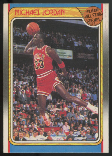 1988-89 Fleer Michael Jordan All Star #120 EX