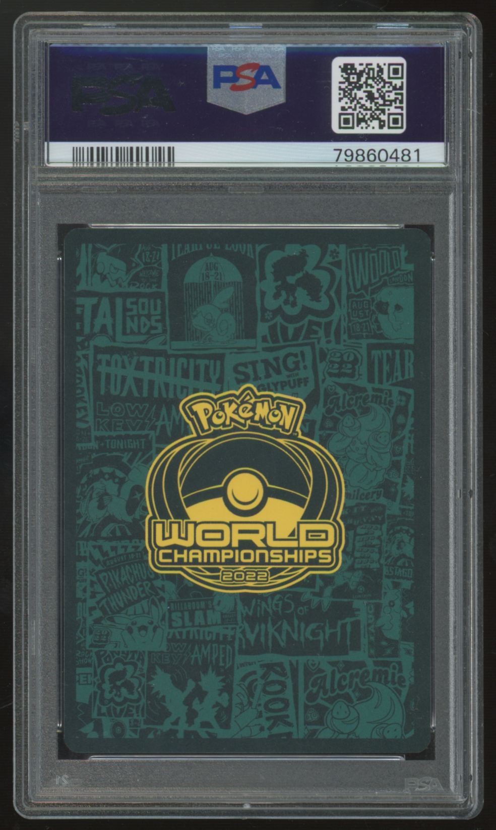 2023 Pokemon Flying Pikachu V Ondřej Škubal Worlds Deck #6 PSA 10