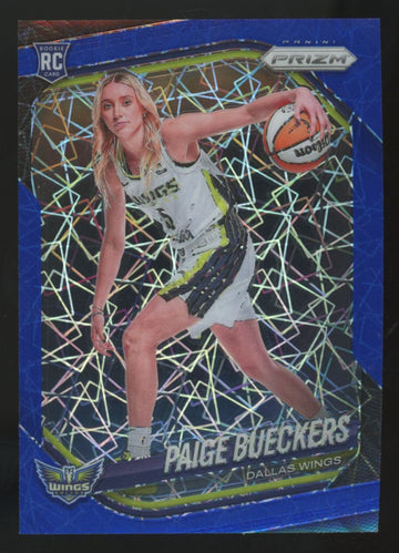 2025 Panini WNBA Prizm Paige Bueckers RC Blue Velocity #147