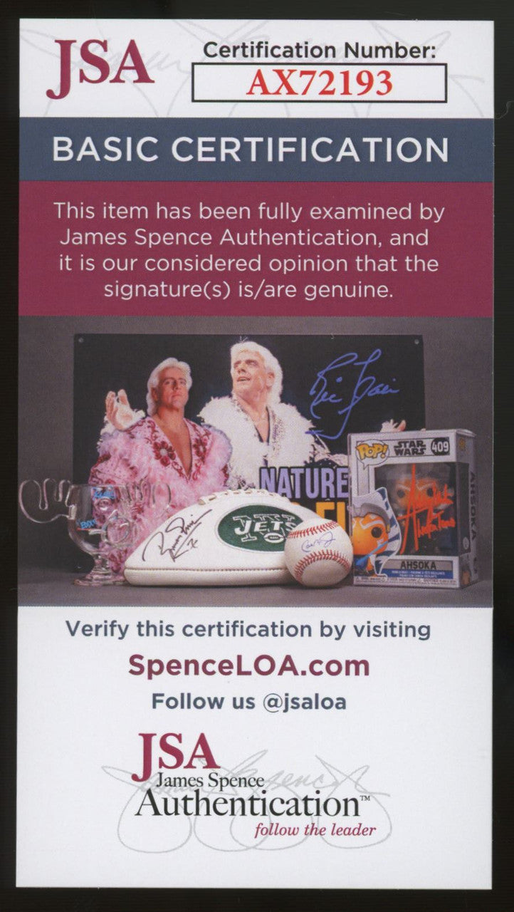 Nolan Ryan Signed Autographed Cachet Posed 4-27-83 JSA