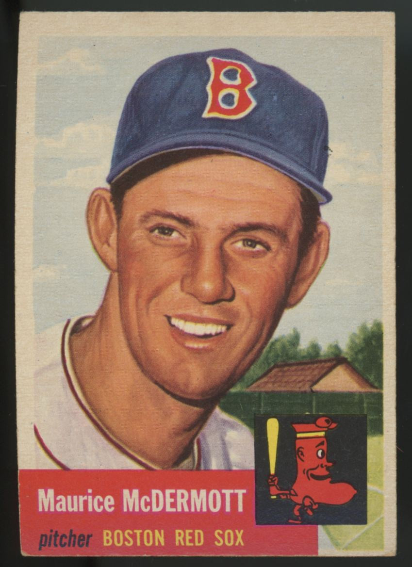1953 Topps Maurice McDermott #55 EX