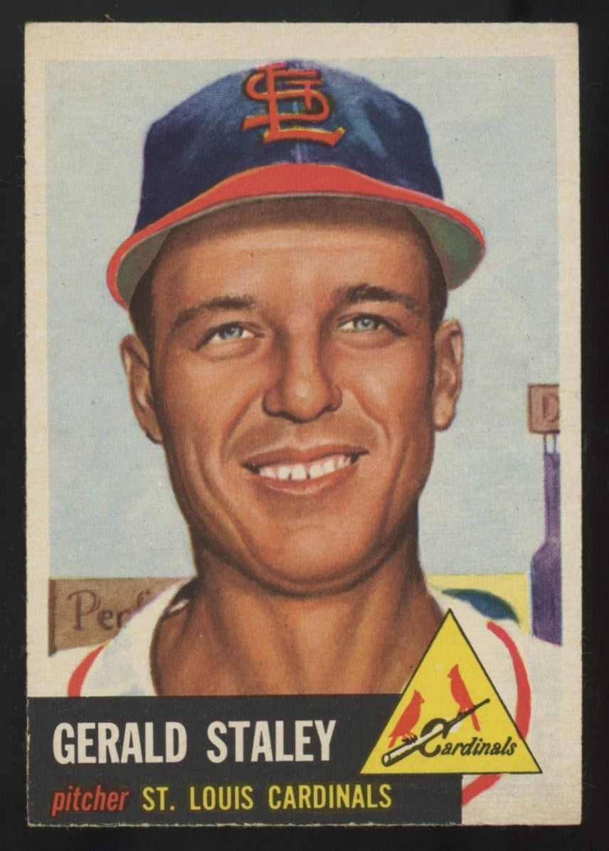 1953 Topps Gerald Staley #56 EX