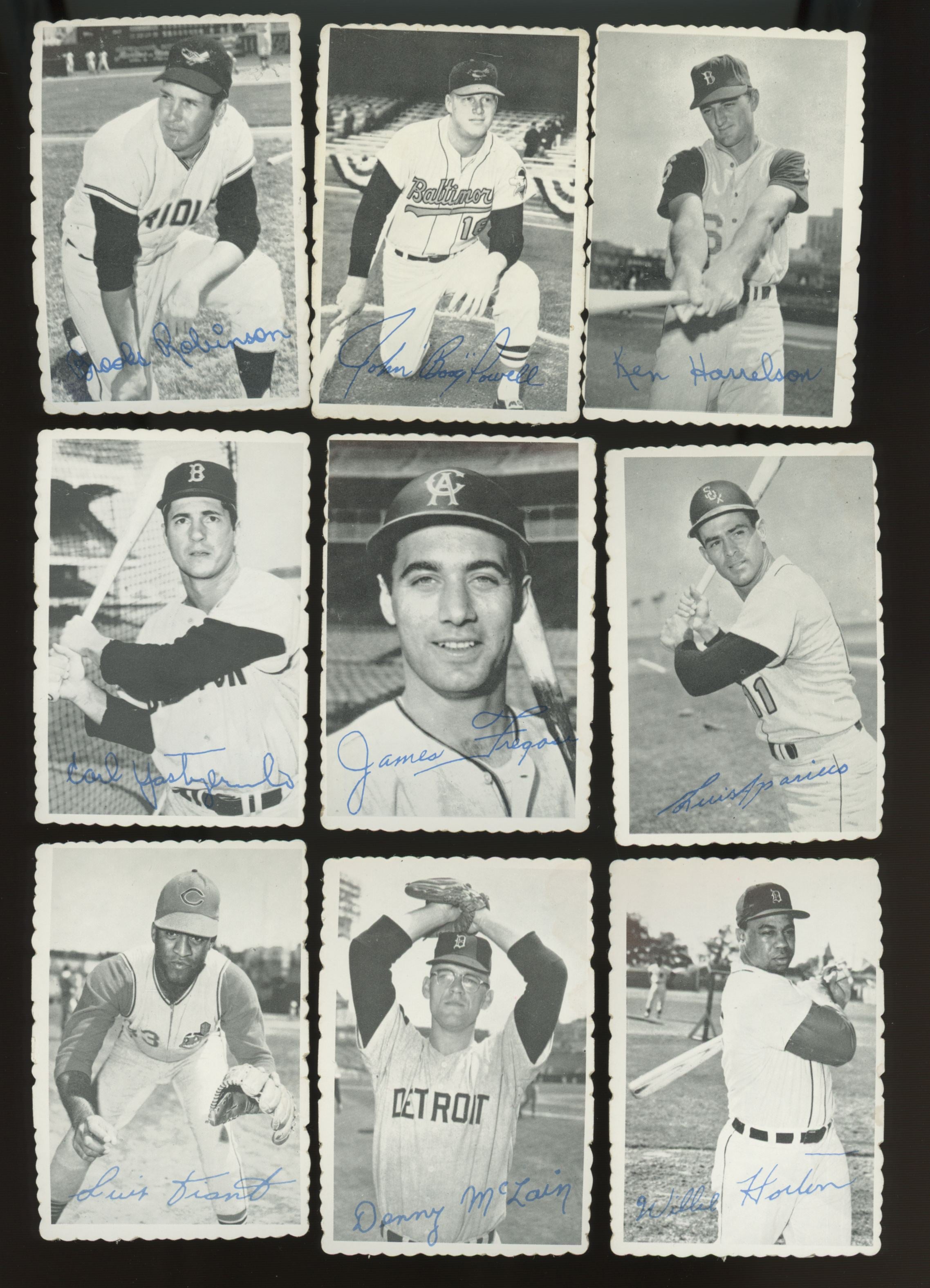1969 Topps Baseball Deckle Edge Complete w/ Both 11 + 22s & Test Marichal VG/EX
