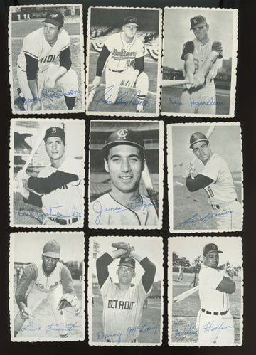 1969 Topps Baseball Deckle Edge Complete w/ Both 11 + 22s & Test Marichal VG/EX