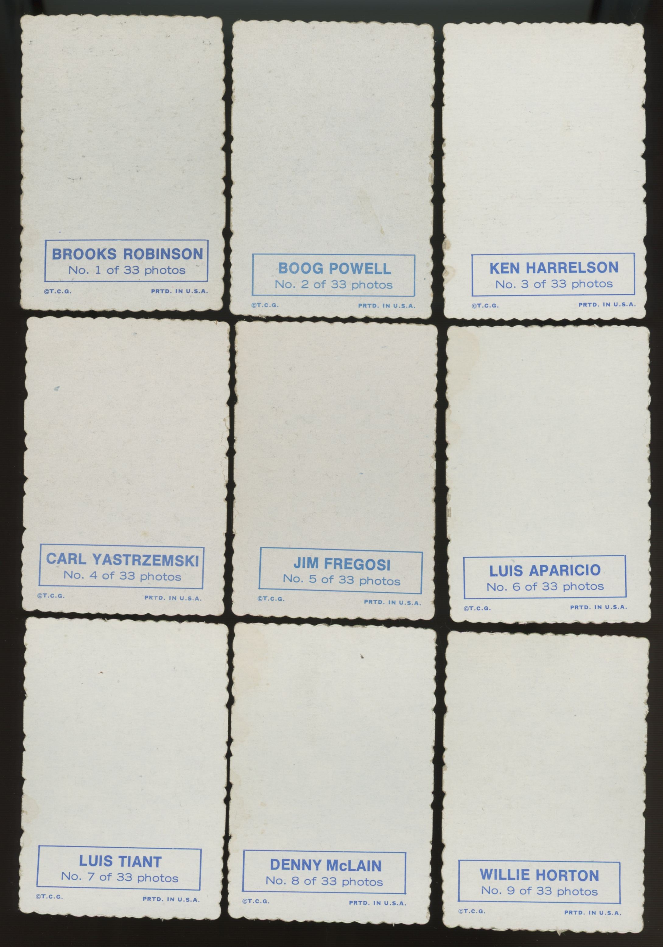 1969 Topps Baseball Deckle Edge Complete w/ Both 11 + 22s & Test Marichal VG/EX