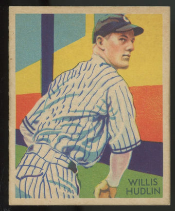 1935 National Chicle Willis Hudlin Diamond Stars #79 NM