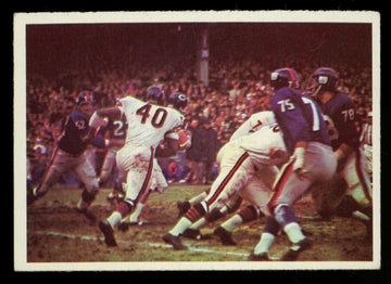 1966 Philadelphia Gale Sayers Bears Play #39 EX