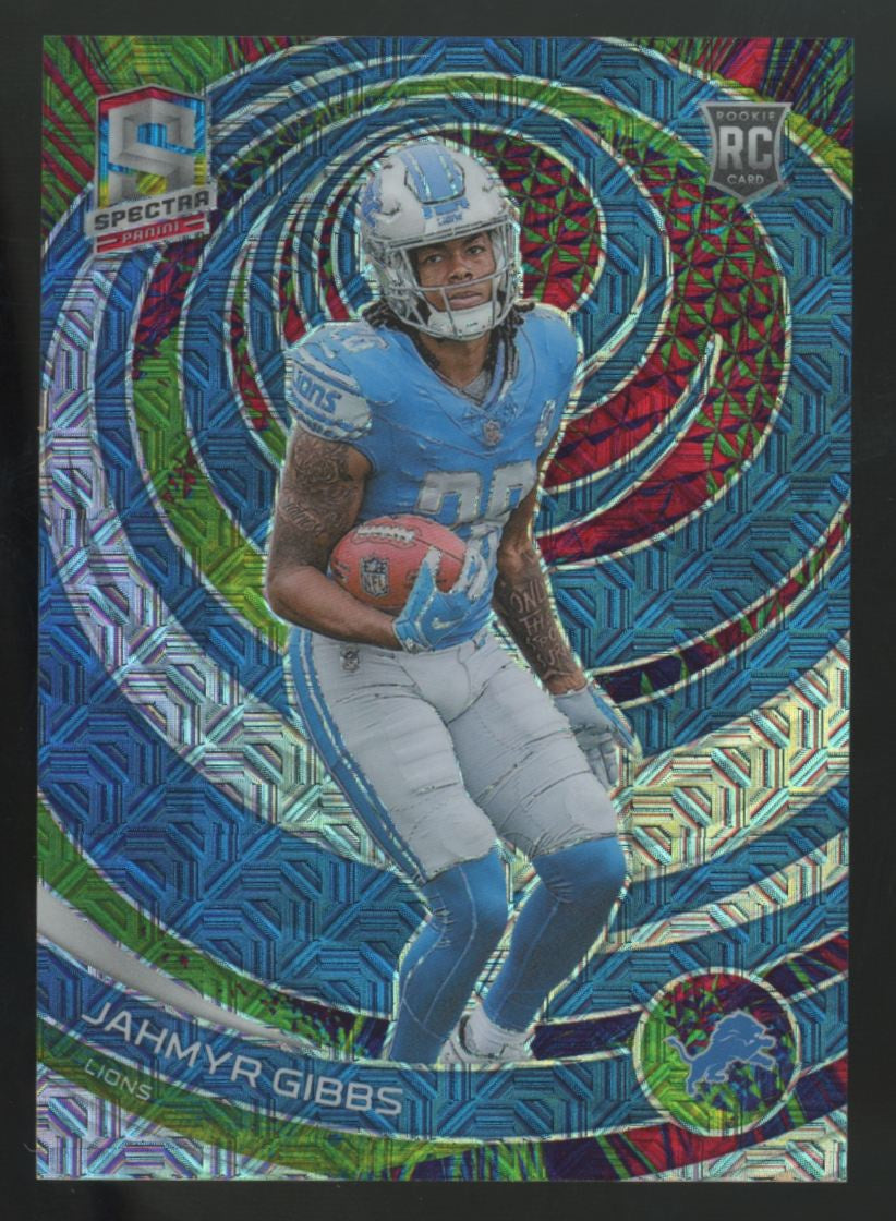 2023 Panini Spectra Jahmyr Gibbs RC Meta /25 #119