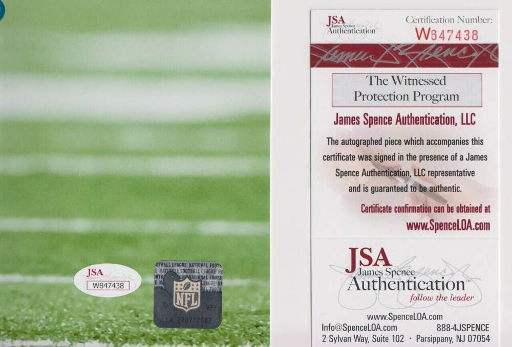 Golden Tate III Detroit Lions 16x20" Autographed Photo w/ JSA Certification