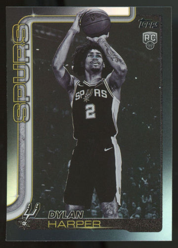 2025-26 Topps Dylan Harper RC Blackout #202
