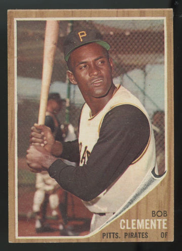 1962 Topps Roberto Bob Clemente #10 EX