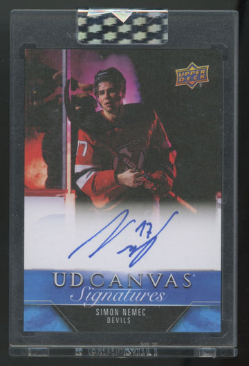 2023-24 Upper Deck Clear Cut Simon Nemec RC Canvas #CS-SN