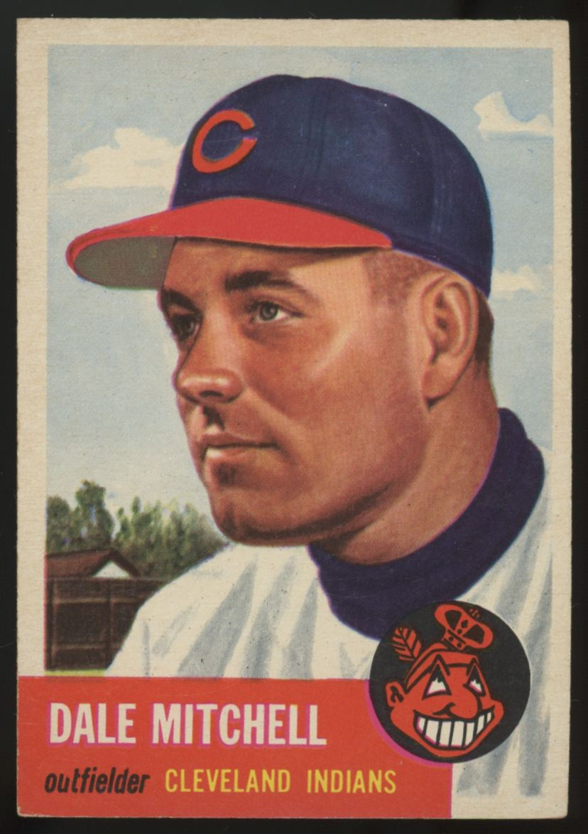 1953 Topps Dale Mitchell #26 EX/MT
