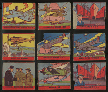 1942 R168 War Scenes Lot Of 14 Poor
