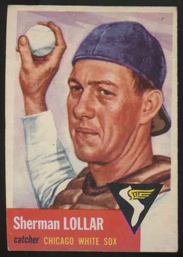 1953 Topps Sherman Lollar #53 VG-EX