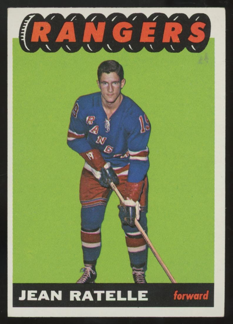 1965-66 Topps Jean Ratelle #25 EX