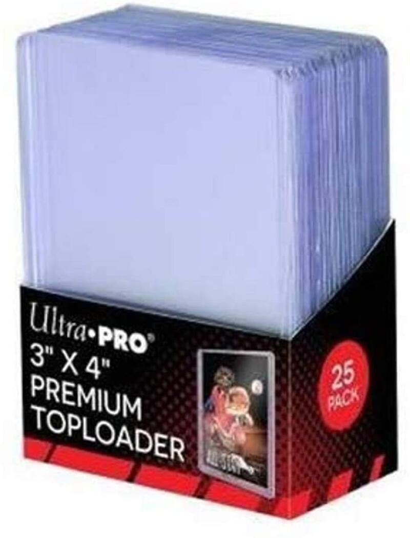 3x4 Premium Topload Ultra Pro Pack 25ct