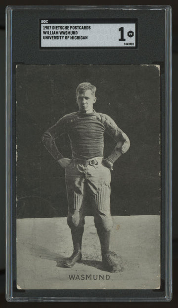 1907 Dietsche Postcards University of Michigan William Wasmund SGC 1
