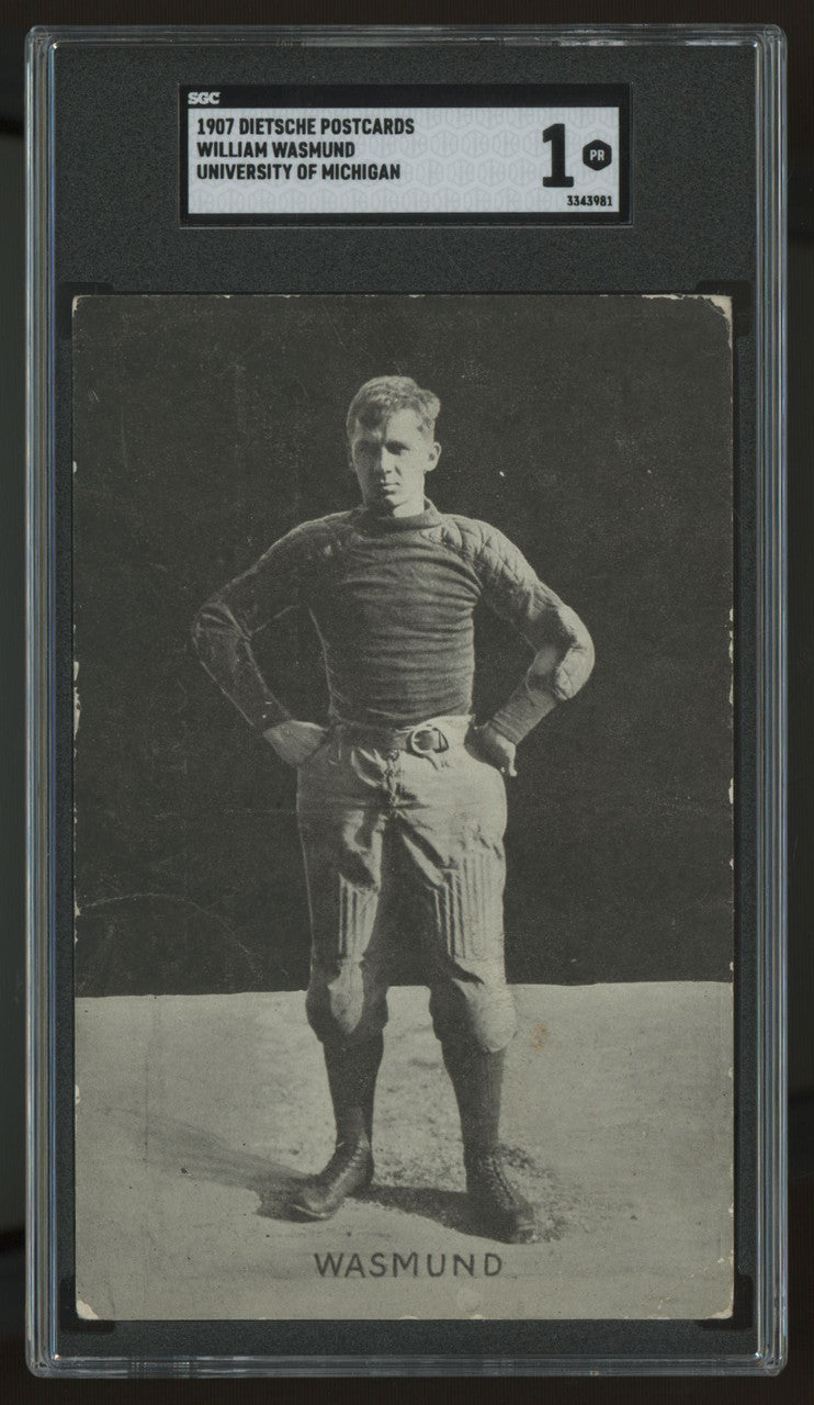 1907 Dietsche Postcards University of Michigan William Wasmund SGC 1