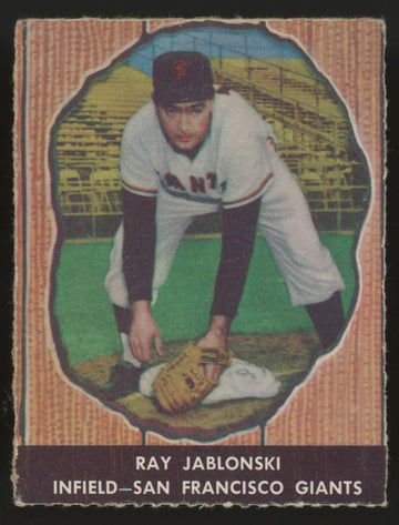 1958 Hires Root Beer Ray Jablonski #35 G/VG