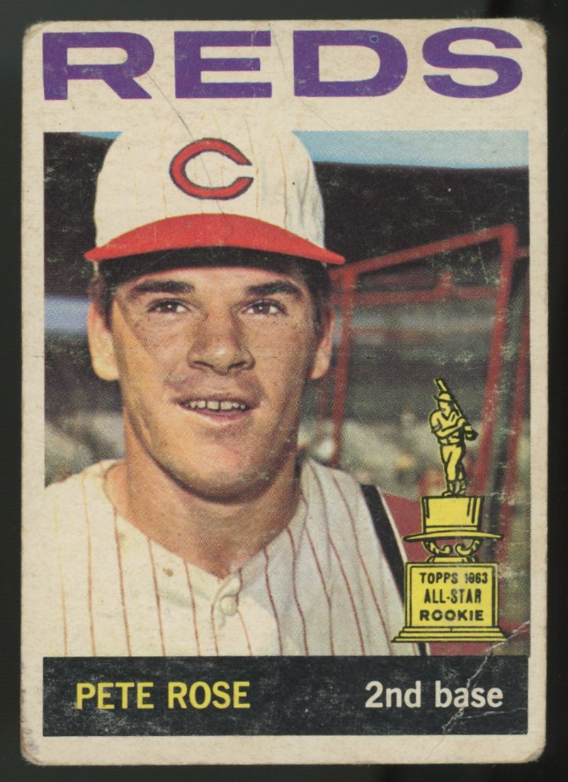 1964 Topps Pete Rose #125 Poor