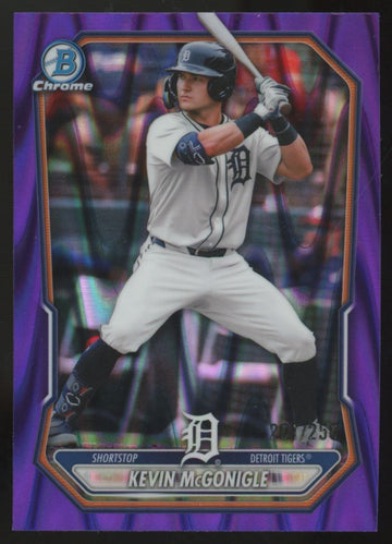 2026 Bowman Chrome Kevin McGonigle Purple Wave /250 #BCP-145 "A"