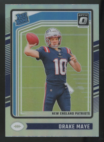 2024 Donruss Optic Drake Maye RC Rated Rookie Silver #229