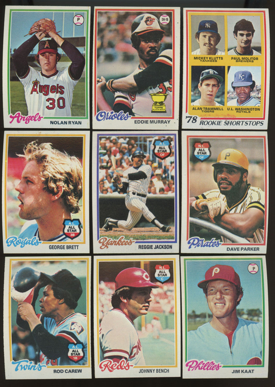 1978 Topps Baseball Complete Set (726) NM-MT