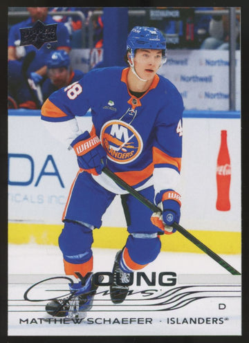 2025-26 Upper Deck Series Two Matthew Schaefer RC Young Guns #451