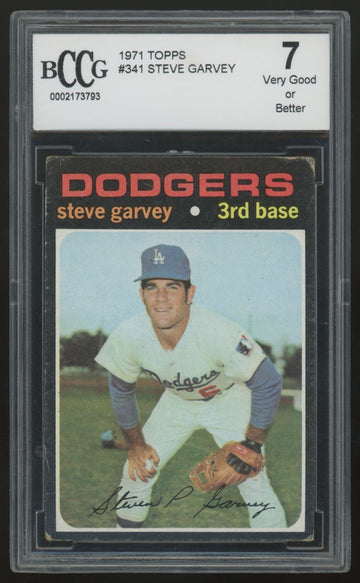1971 Topps Steve Garvey RC #341 BCCG 7